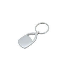 Hollow Keychain, Custom Blank Silver Plated Keyring (GZHY-KA-023)